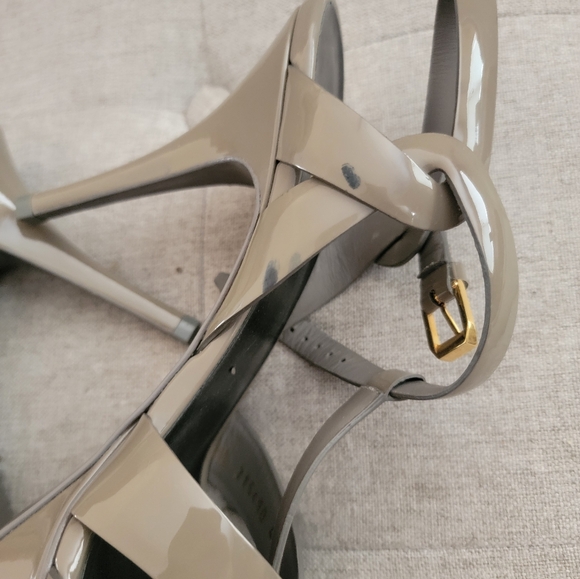 Ysl Tribute Platform Sandals - Picture 4 of 4